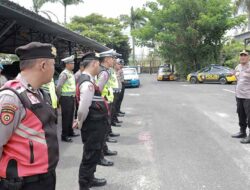 Patroli Gabungan Selama Proses Pemilu 2024, Ini Pesan Kapolres Nganjuk