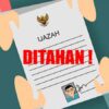 ilustrasi ijazah ditahan