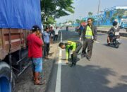 Diseruduk Truk Saat Sibuk Ngeban di Bypass Krian Sidoarjo, Pemuda Asal Tulungagung Meninggal