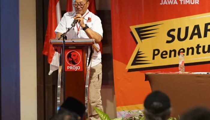Sekretaris DPD Projo Jatim Ungkap Ketidakdewasaan Berpolitik Parpol PDIP Usai Tumbang Pilpres 2024