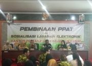Kabupaten Kediri Sosialisasi Program Kementrian ATR/BPN Tentang Sertifikat Elektronik.