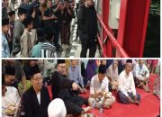Jelang Peresmian Jembatan Jongbiru Mas Dhito Gelar Doa Bersama Warga