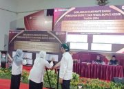 KPU Kabupaten Kediri Gelar Deklarasi Kampanye Damai Pilkada Serentak 2024