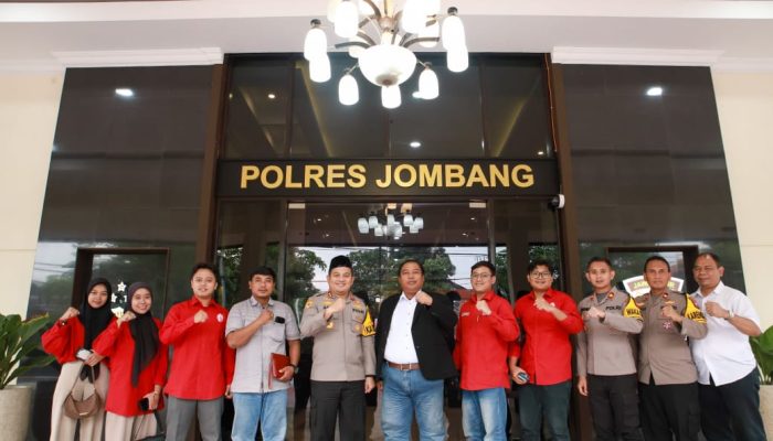 ‘JACK AND ASSOCIATE’ AUDIENSI DENGAN KAPOLRES JOMBANG, JALIN SILATURAHMI