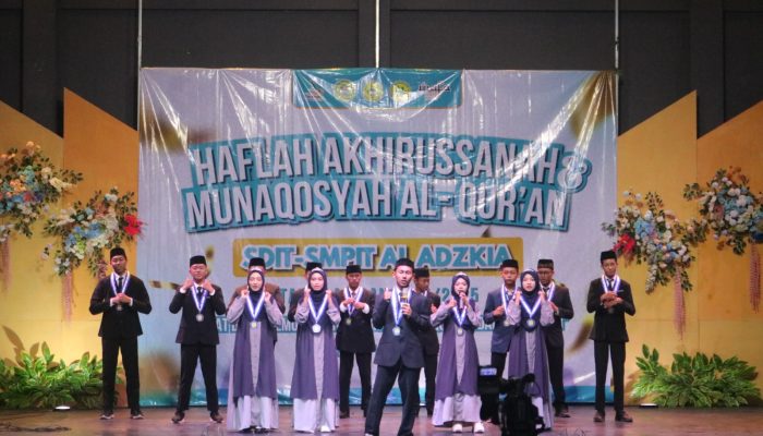 Al-Adzkia, SDIT dan SMPIT Selenggarakan Haflah Akhirussanah Dan Munaqosah: Bentuk Reportoar Capaian Ke Masyarakat