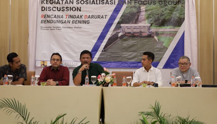 Komitmen Mitigasi Risiko Bencana, Kang Marhaen Tanda Tangani RTD Bendungan Bening Sarada