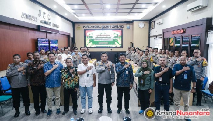 Polres Jombang Gelar Rakor Anev Produksi Jagung Kuartal III, Dorong Sinergi Ketahanan Pangan