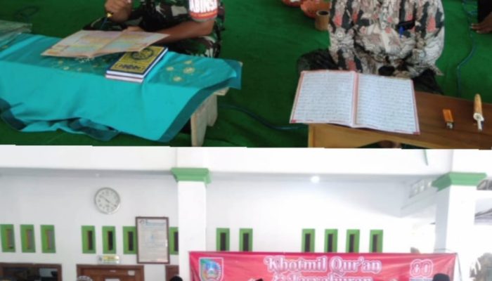 Pemdes Sumberjo Gelar Khotmil Qur’an Sambut HUT Kemerdekaan RI ke-80