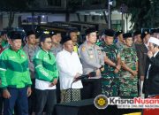 Polres Jombang Bersama Ratusan Driver Ojol Gelar Salat Gaib dan Doa Bersama Untuk Affan Kurniawan