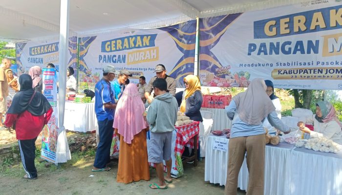 Gerakan Pangan Murah Serentak di Jatim, Jombang Turut Ambil Bagian dengan Menggelar GPM di 21 Kecamatan