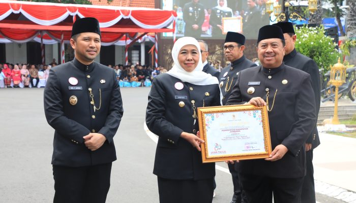 Jombang Berhasil Meraih Juara III Pada Penyelenggaraan Nama Rupabumi di Hari Jadi Ke-80 Provinsi Jawa Timur