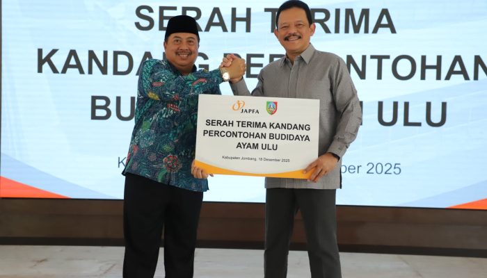 Jombang–JAPFA Kolaborasi Hadirkan Kandang Ayam ULU Percontohan untuk Kuatkan Ekonomi Peternak