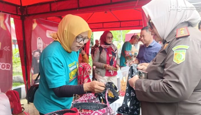 TPID dan Kejari Nganjuk Gelar Gerakan Pangan Murah untuk Peringati Hakordia 2025