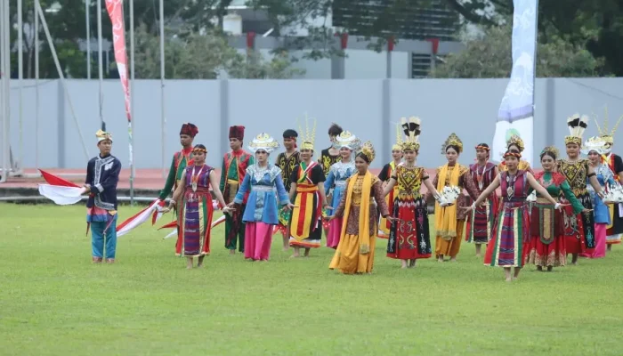 Tari Kolosal Pelajar Meriahkan HUT ke-69 Kaltim, Angkat Tiga Pilar Budaya Menuju Generasi Emas