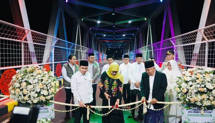 Jembatan Bubak Resmi Dibuka, Mojokerto Tambah Destinasi wisata Ikonik