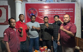 Perkuat Advokasi Buruh, DPD SPBS Kabupaten Jombang Resmi Terbentuk