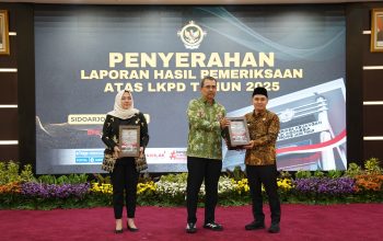 Untuk Ke-12 Kalinya Berturut-turut, Kabupaten Mojokerto Meraih Opini WTP dari BPK RI