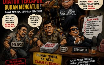 Kasus Jalan di Tempat, Publik Soroti Kinerja Penyidik: Aparat Penegak Hukum Jangan Sampai Terlihat “Diatur” Terlapor