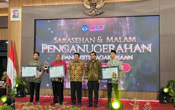 Harmonisasi Hubungan Industrial, Disnaker Nganjuk Gelar Malam Penganugerahan Bidang Ketenagakerjaan 2026