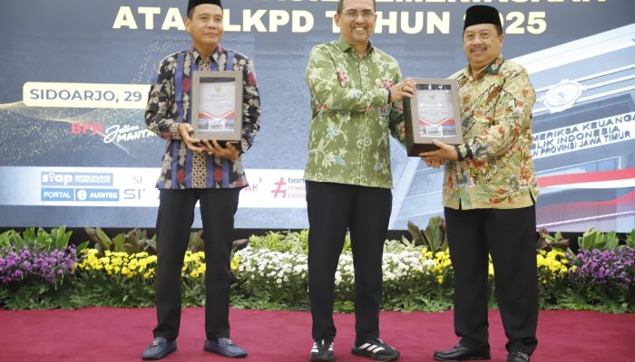 Pemkab Jombang Pertahankan Predikat WTP 13 Tahun Berturut-turut usai Menerima LHP LKPD 2025
