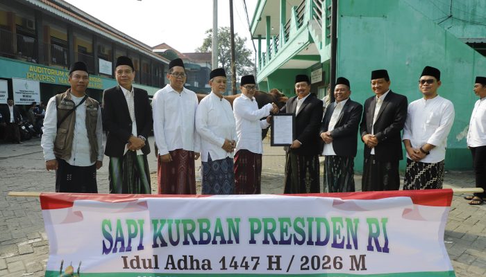 Bupati Jombang Abah Warsubi Salurkan Sapi Kurban Bantuan Presiden pada Idul Adha 1447 Hijriah