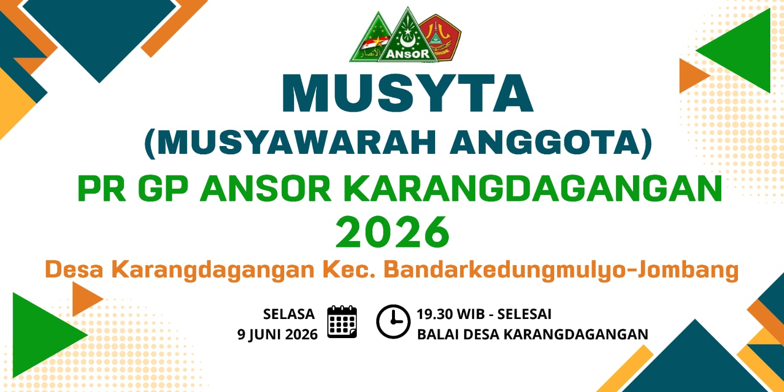 GP Ansor Karangdagangan Gelar MUSYTA 2026, Tegaskan Komitmen Pengaderan Masif dan Sinergi Lintas Sektoral 2 IMG 20260609 WA0040