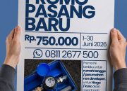Perumdam Tirta Kencana Jombang Gelar Promo Pasang Baru Rp750.000 Selama Periode 1–30 Juni 2026