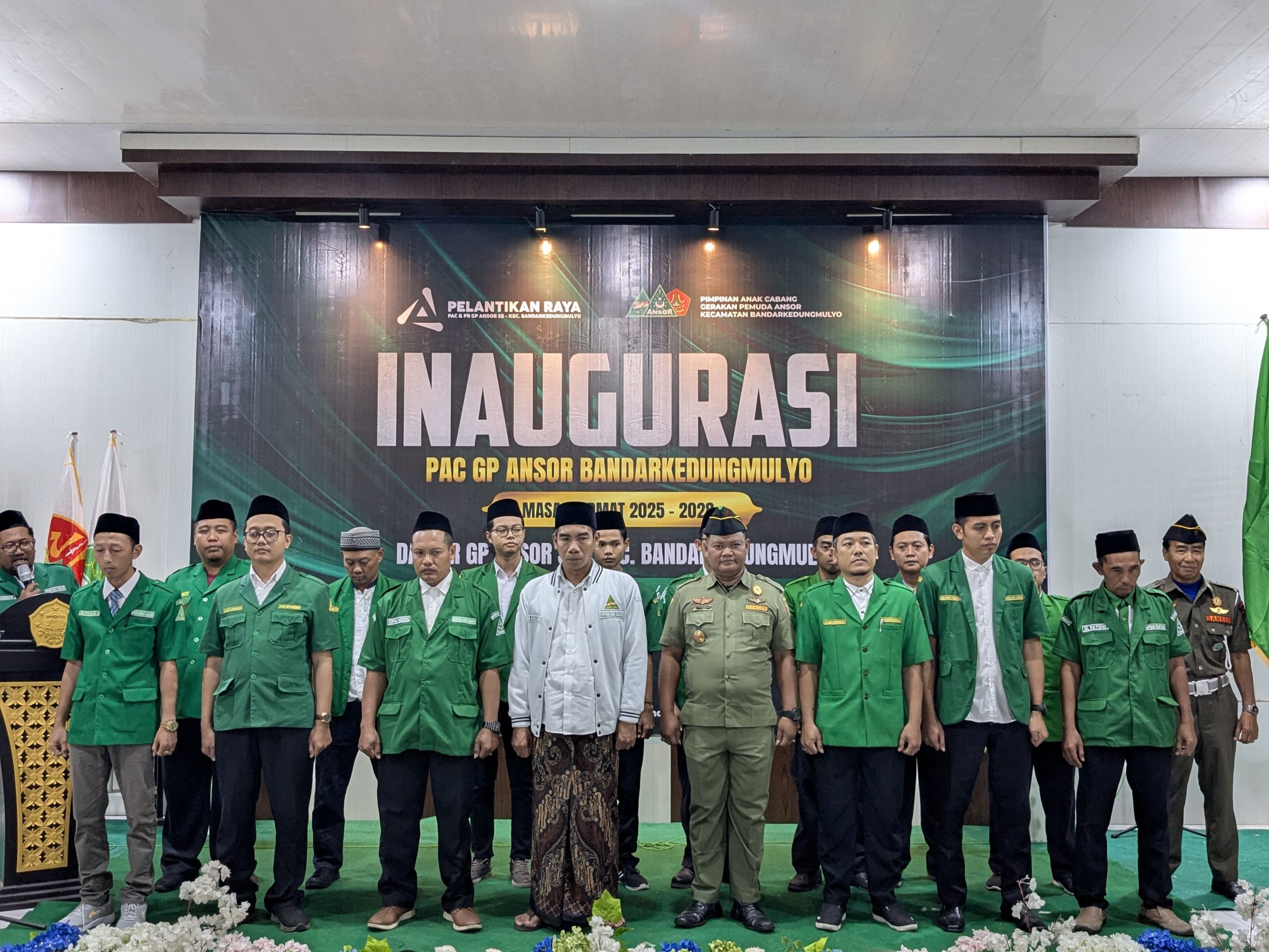 Kukuhkan Kepengurusan Baru, PAC dan PR GP Ansor Bandarkedungmulyo Siap Bergerak Mandiri dan Jaga Ghiroh Perjuangan 3 1000480441 scaled