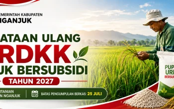 Buka Pendataan Ulang E-RDKK Pupuk Bersubsidi Tahun 2027 Bersama Dinas Pertanian Kabupaten Nganjuk
