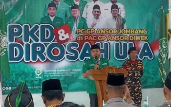 GP Ansor Jombang Gelar Pelatihan Kepemimpinan untuk Optimalkan Kaderisasi