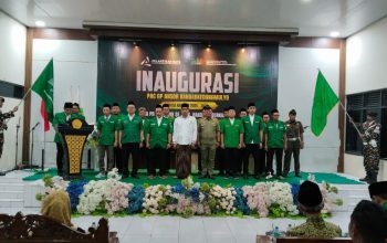 Kukuhkan Kepengurusan Baru, PAC dan PR GP Ansor Bandarkedungmulyo Siap Bergerak Mandiri dan Jaga Ghiroh Perjuangan