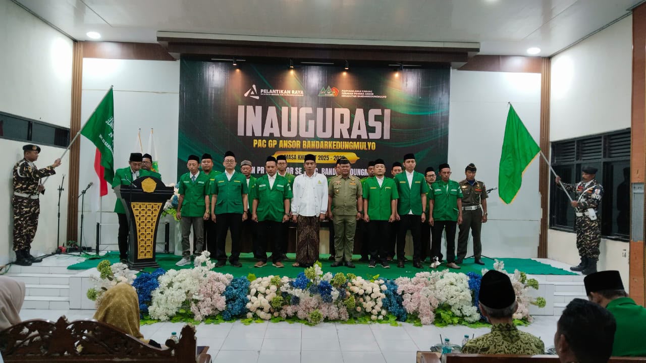 Kukuhkan Kepengurusan Baru, PAC dan PR GP Ansor Bandarkedungmulyo Siap Bergerak Mandiri dan Jaga Ghiroh Perjuangan 1 IMG 20260711 WA0033