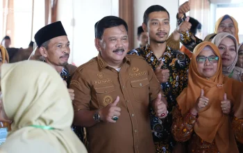 Bupati Marhaen Hadiri Pelantikan DPD AGPAII, Ajak Guru PAI Perangi Hoaks Lewat Media Sosial