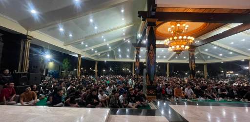 Euforia Nobar Final Piala Dunia FIFA 2026 Warnai Pendopo Kabupaten Jombang 2