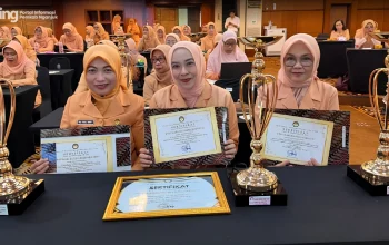 DWP Nganjuk Masuk 5 Besar Lomba Menu Camilan Anak Jawa Timur 2026 dengan Sate Kenul Lele