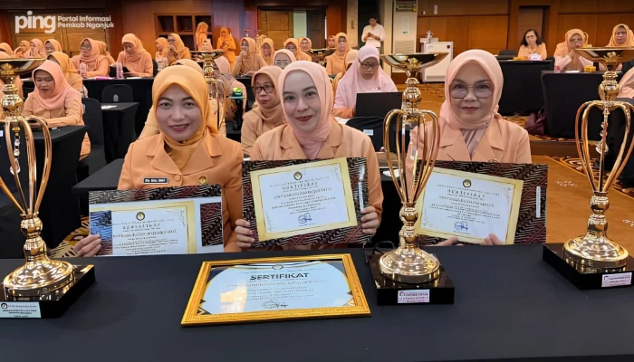 DWP Nganjuk Masuk 5 Besar Lomba Menu Camilan Anak Jawa Timur 2026 dengan Sate Kenul Lele