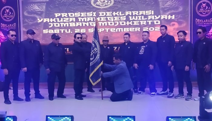 YAKUZA MANEGES Wilayah Jombang-Mojokerto Resmi Deklarasi, Tegaskan Sinergi Dalam Penegakan Kondisifitas Sosial dan Spiritual