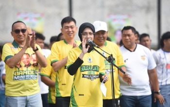 Wali Kota Kediri Buka Bahlil Minisoccer U-17, 16 Tim SMA/SMK Adu Sportivitas di Kediri Raya