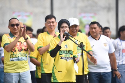 Wali Kota Kediri Buka Bahlil Minisoccer U-17, 16 Tim SMA/SMK Adu Sportivitas di Kediri Raya 1 minisoccer