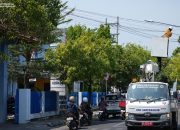 Penataan Kabel Udara Nganjuk Masuk Pekan ke-13, Diskominfo Rapikan Jaringan di Jalan A. R. Saleh