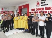 Sambut HUT ke-75 Humas Polri, Polres Blitar Gelar Donor Darah