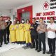 Sambut HUT ke-75 Humas Polri, Polres Blitar Gelar Donor Darah